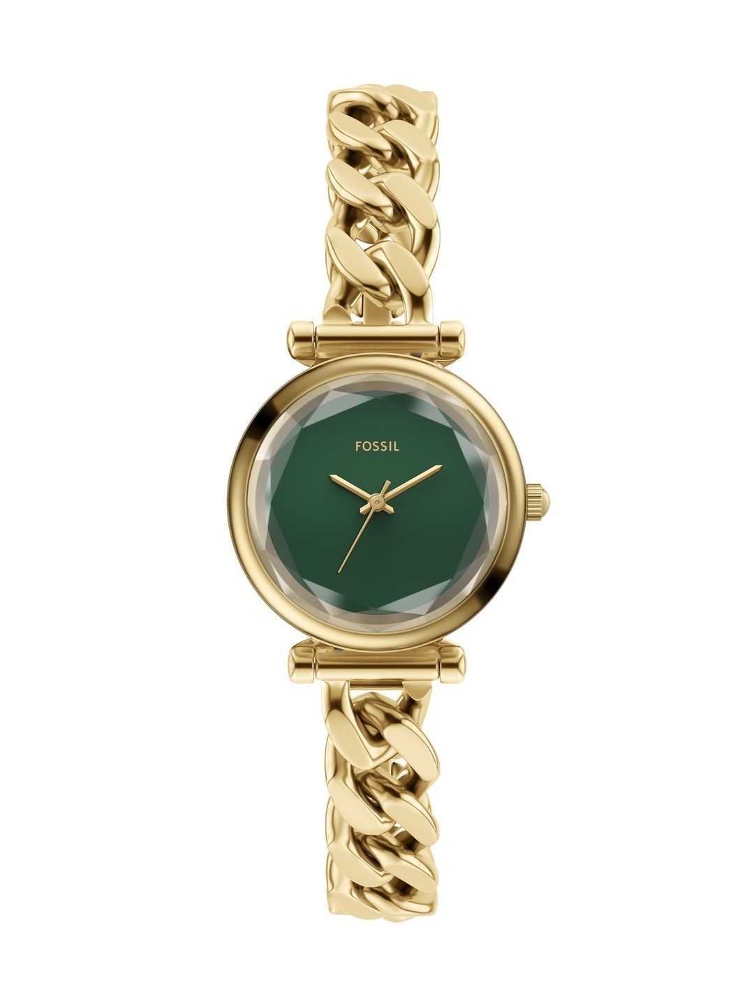 Fossil Women Brass Dial & Stainless Steel Straps Analogue Watch ES5441-picture-5