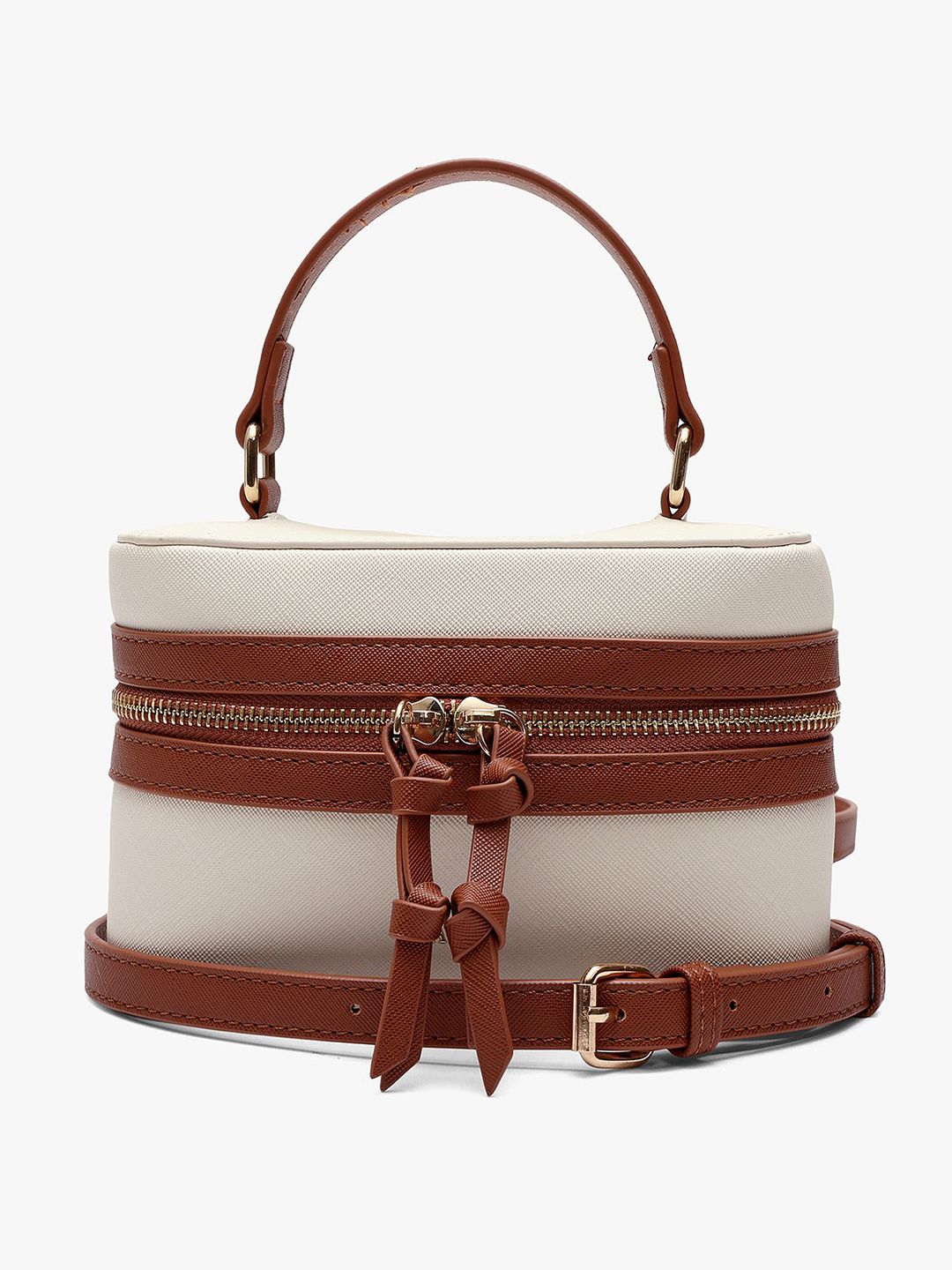 Kazo Women Colourblocked Structured Sling Bag-picture-47