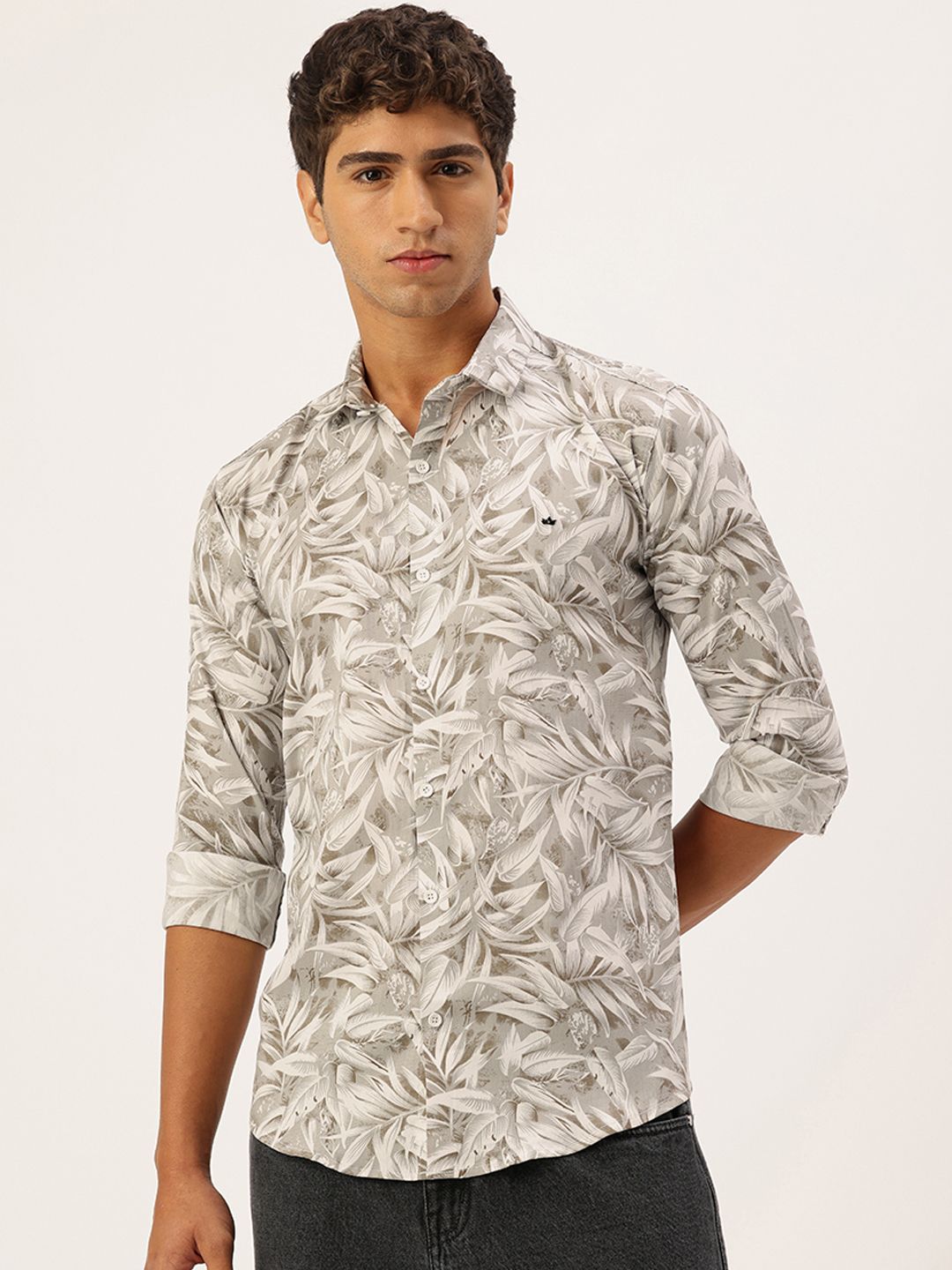 FIFTY TWO Tropical Printed Casual Shirt-picture-1