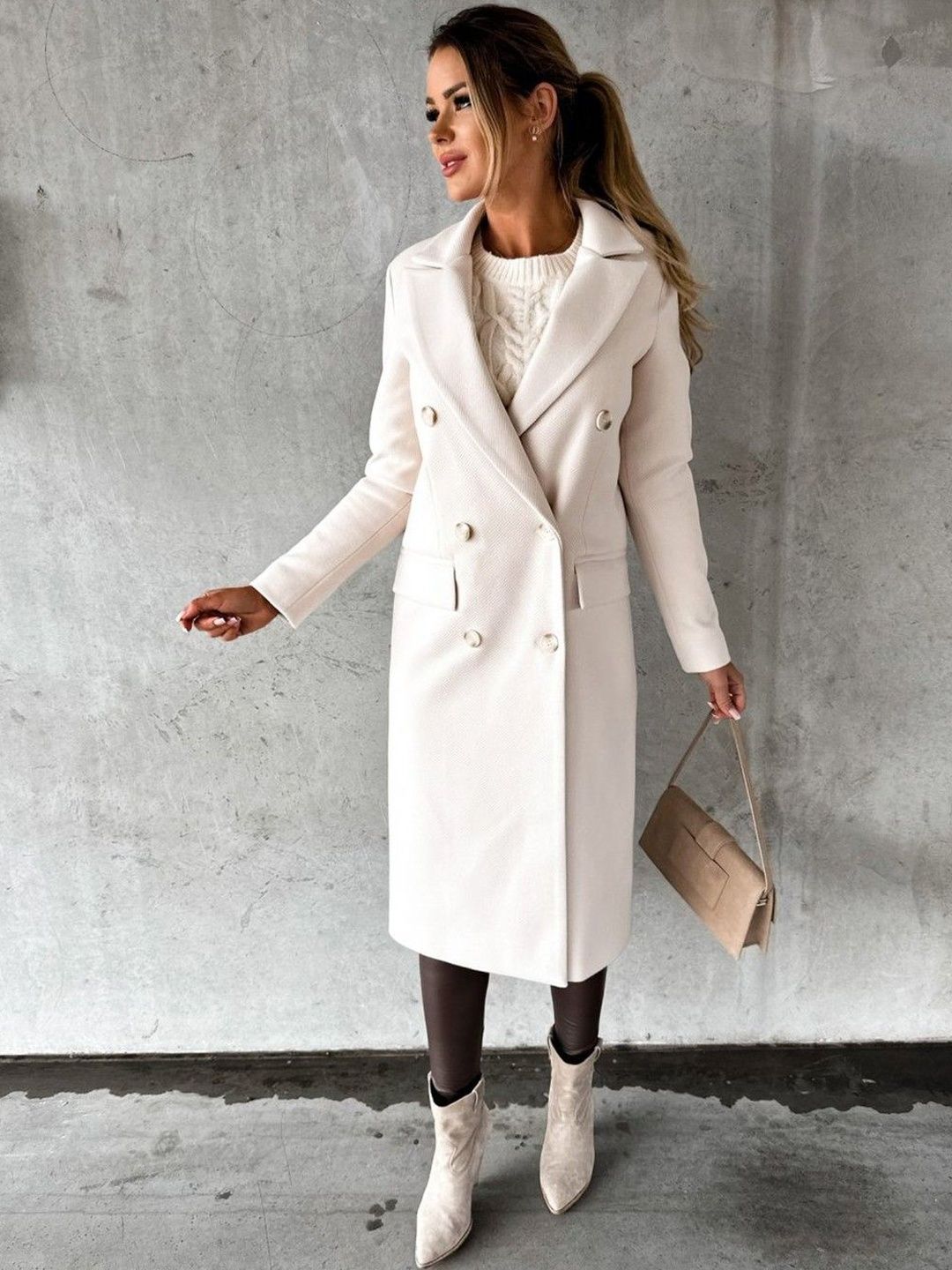 Mast & Harbour Women Lapel Collar Solid Tailored Jacket-picture-15