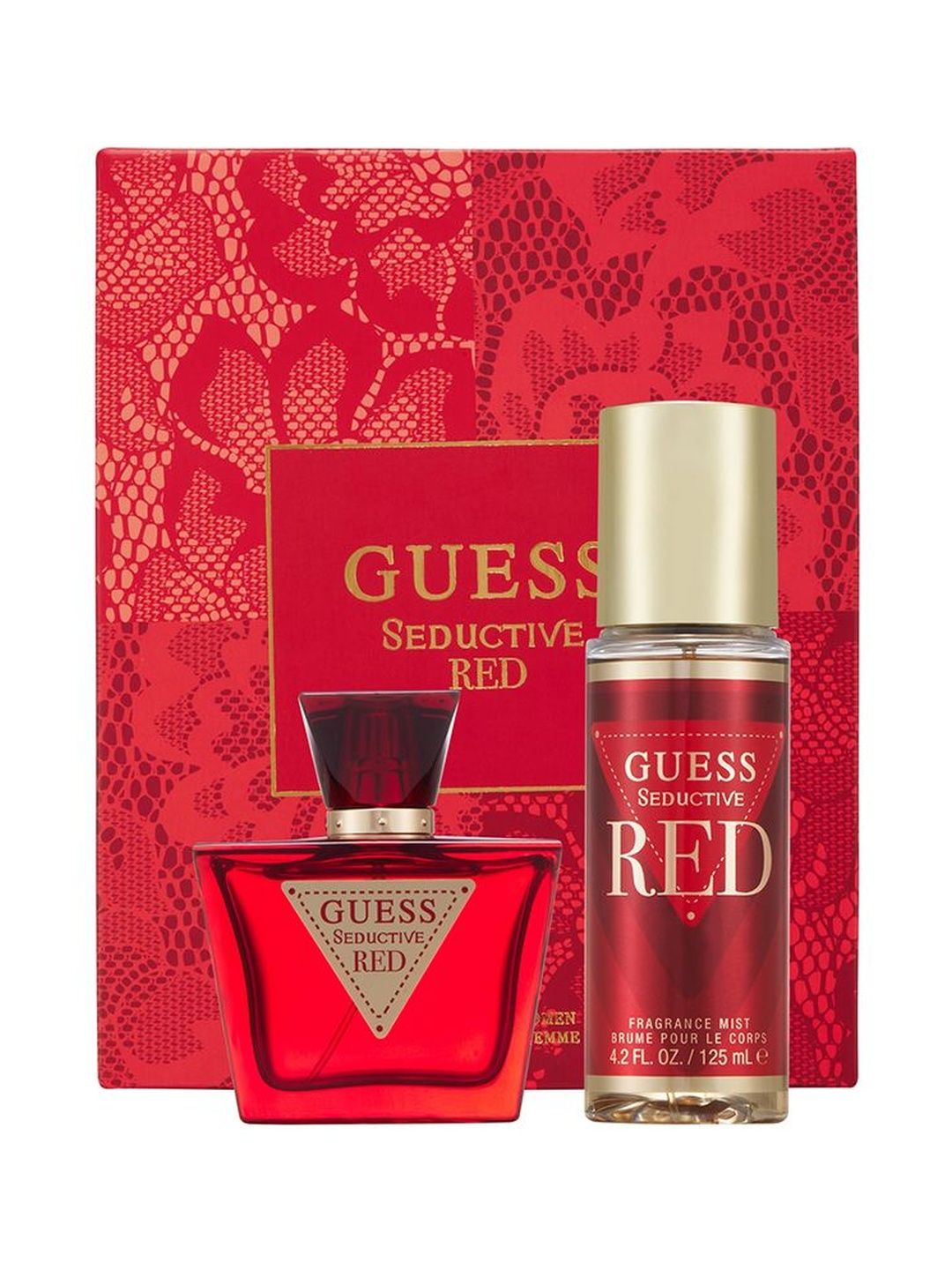 GUESS Set Of 2 Seductive Red Eau De Toilette- 75 ml & Body Mist- 125 ml-picture-23