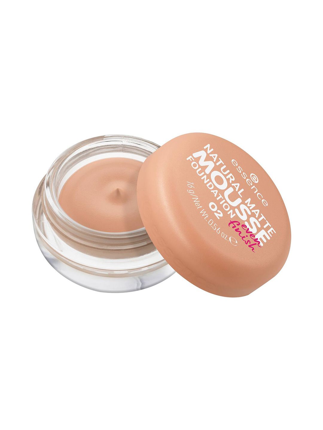 essence Natural Matte Even Finish Mousse Foundation 16 g - Shade 02-picture-55
