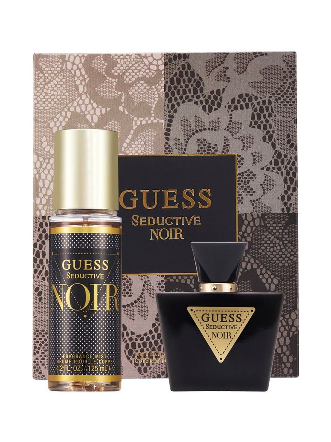 GUESS Set Of 2 Seductive Noir Eau De Toilette- 75 ml & Body Spray- 125 ml-image-28