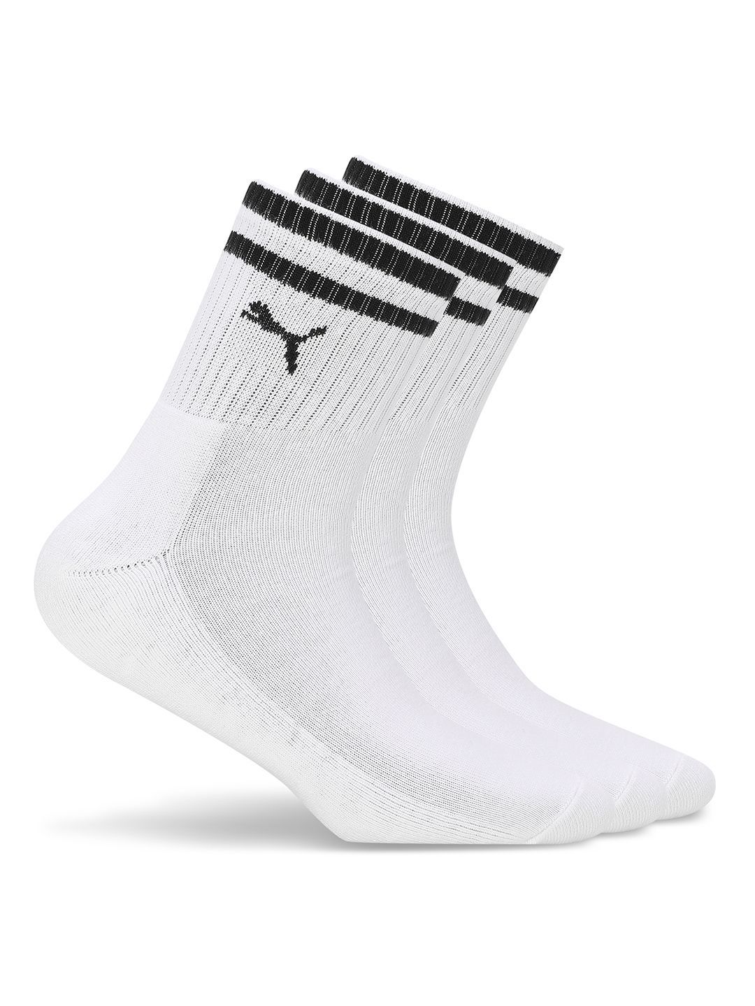 Puma Unisex Cotton Pack Of 3 Ankle Length Socks-picture-46