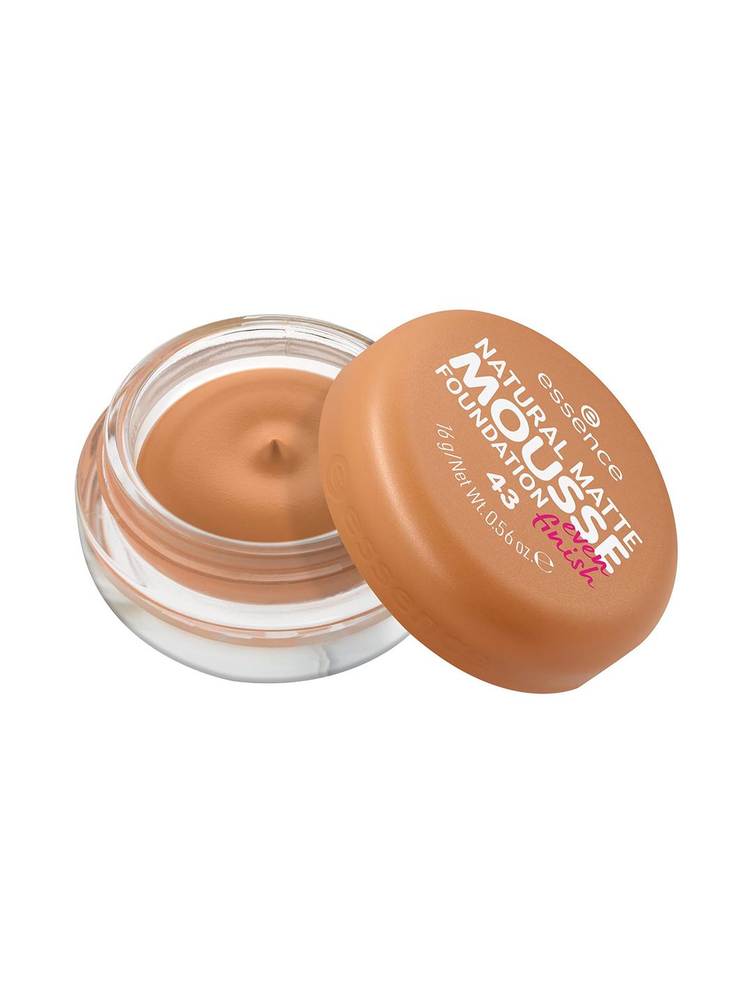 essence Natural Matte Even Finish Mousse Foundation 16 g - Shade 43-picture-19