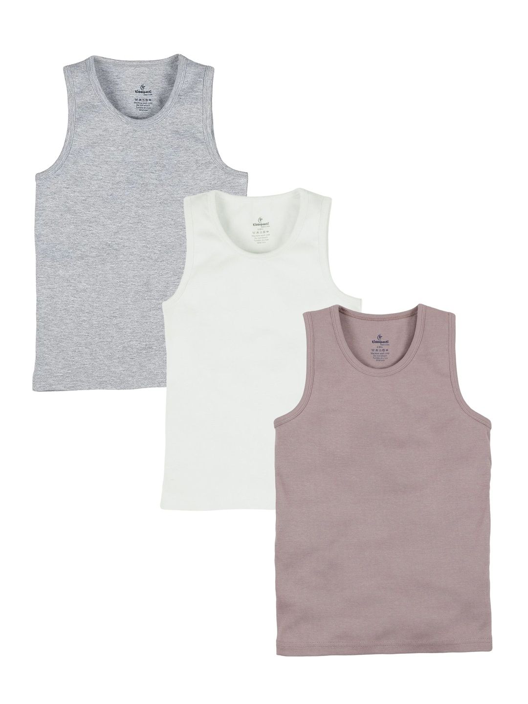 KiddoPanti Boys Cotton Innerwear Vests-image-48