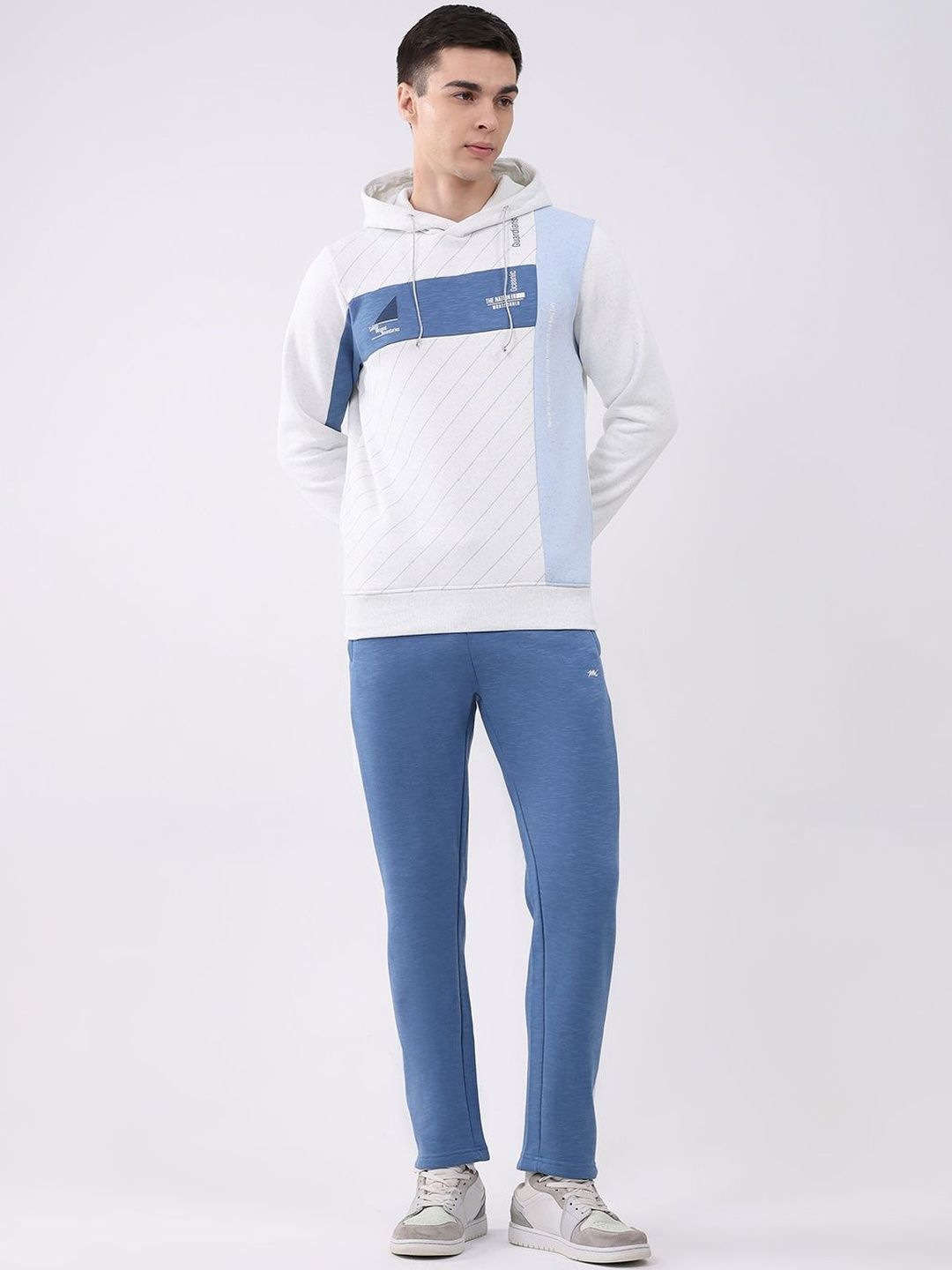 Monte Carlo Colourblocked Hood Neck Long Sleeves Tracksuits-image-4