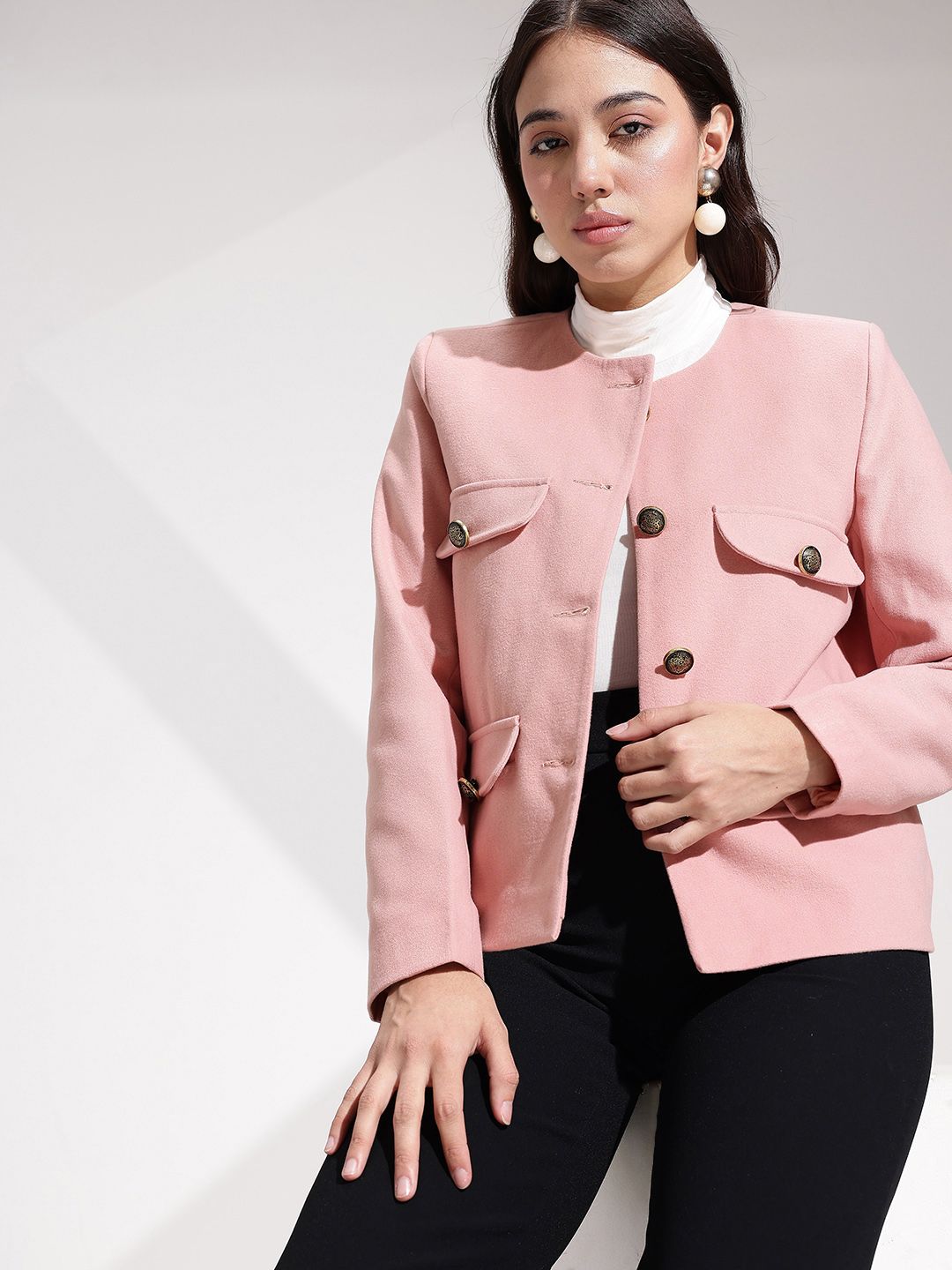 her by invictus Collarless Overcoat-picture-34