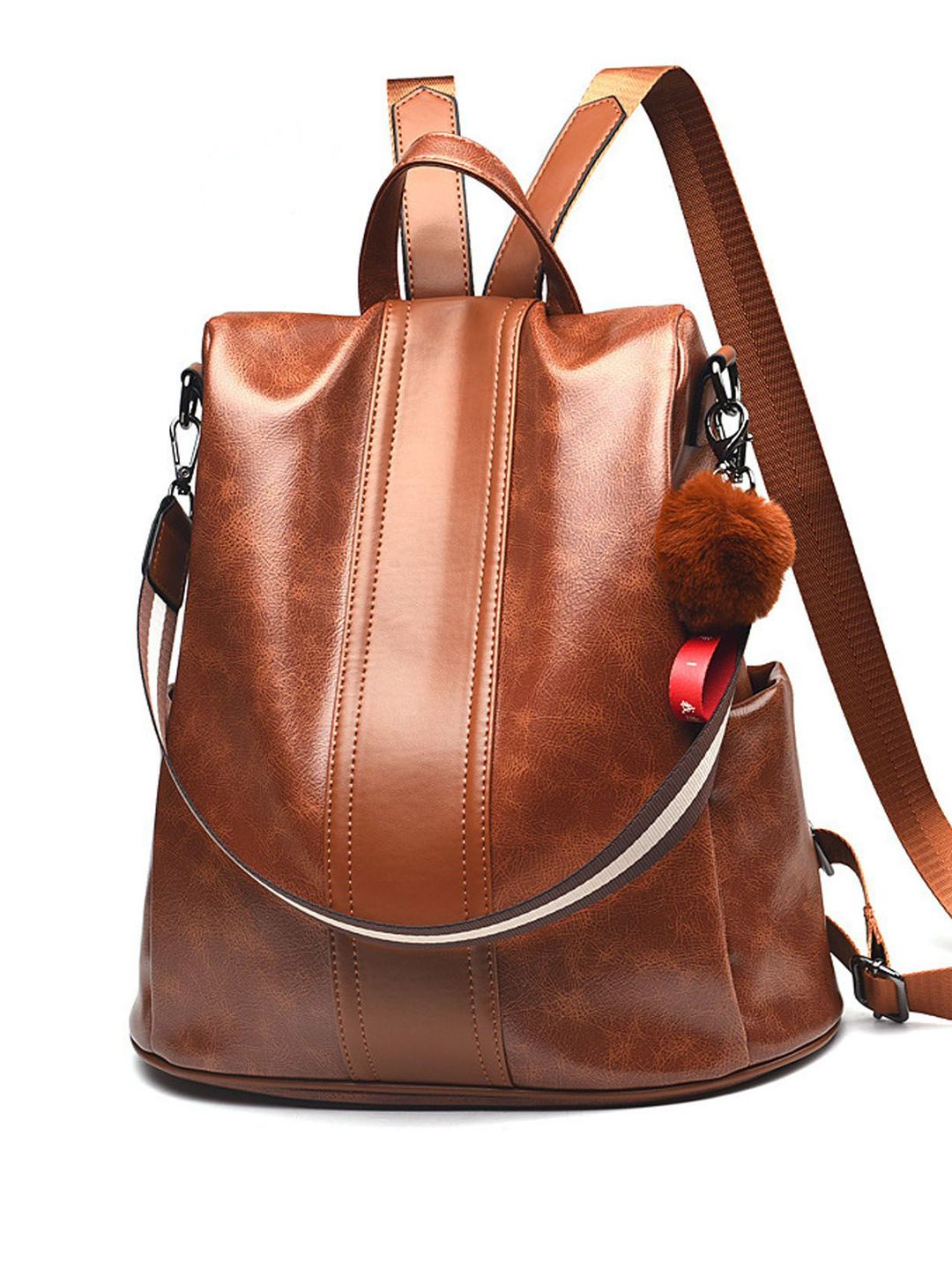 StyleCast Women Backpack With Keychains & Detachable Handle - 16 L-picture-48