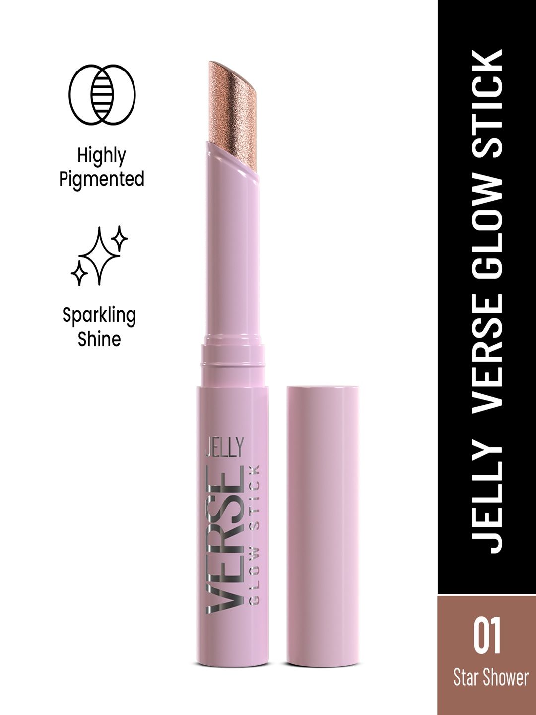SWISS BEAUTY Jelly Verse Sparkling Shine Glow Eyeshadow Stick 3g - Star Shower-picture-12