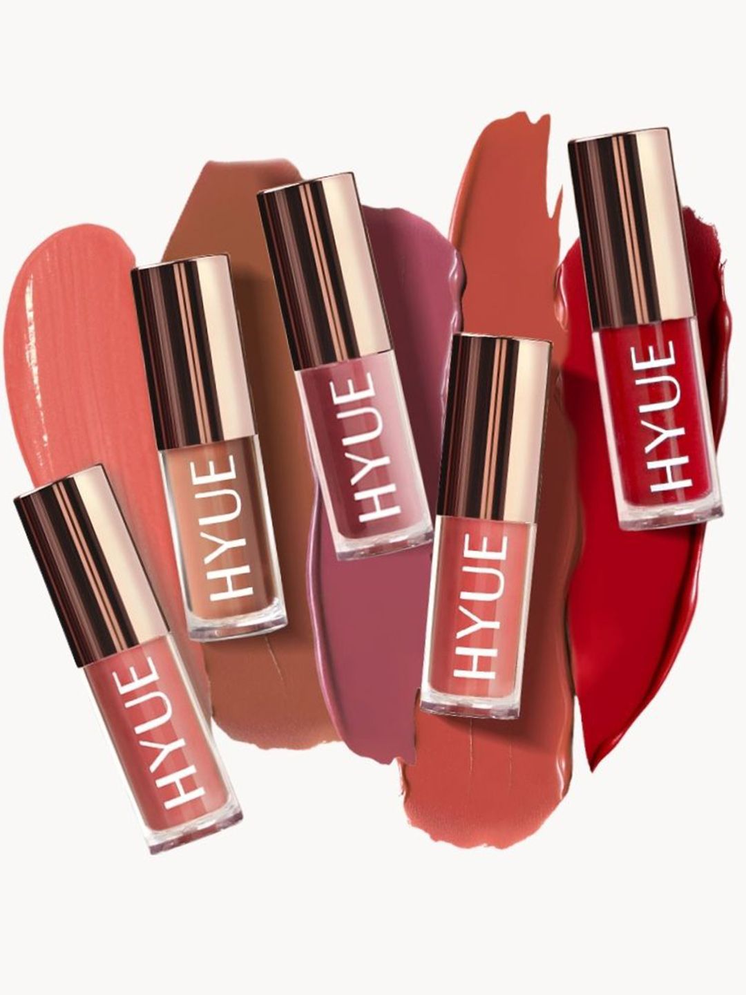 HYUE Set Of 5 Hydra Matte Long Lasting Liquid Lipstick - 2.2 ml Each-image-10
