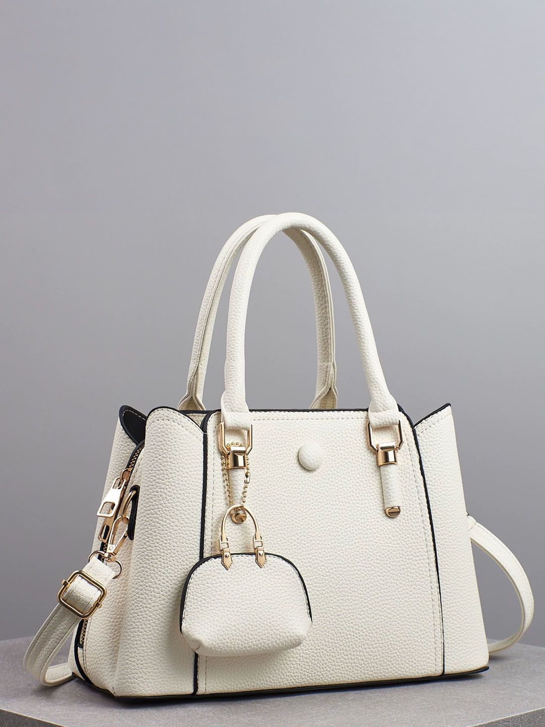 StyleCast PU Bucket Handheld Bag With Detachable Sling Strap-picture-37