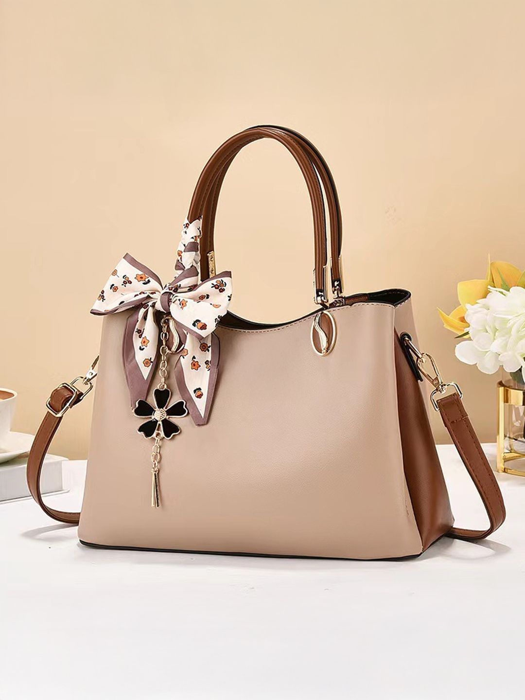 StyleCast Structured Detachable Sling Strap Handheld Bag-picture-36