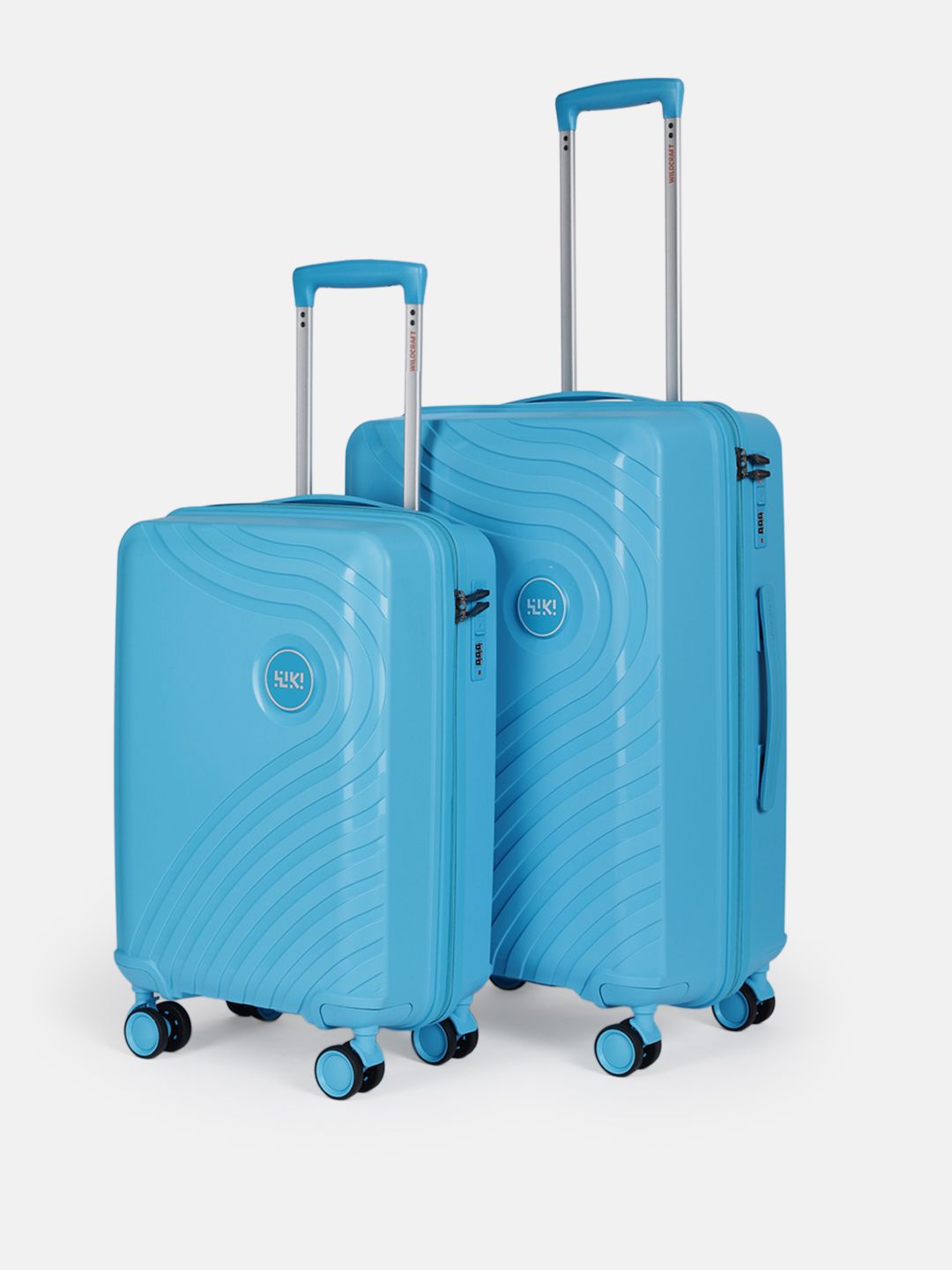 Wildcraft Onyx-TR Set Of 2 Textured Hard Suitcase Trolley Bags- 105L-picture-32