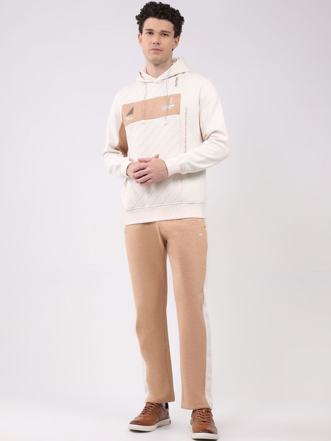 Monte Carlo Self Design Hooded Neck Long Sleeves Tracksuits-image-10