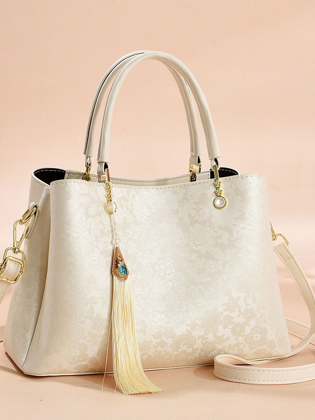StyleCast PU Shopper Handheld Bag With Detachable Sling Strap-picture-37