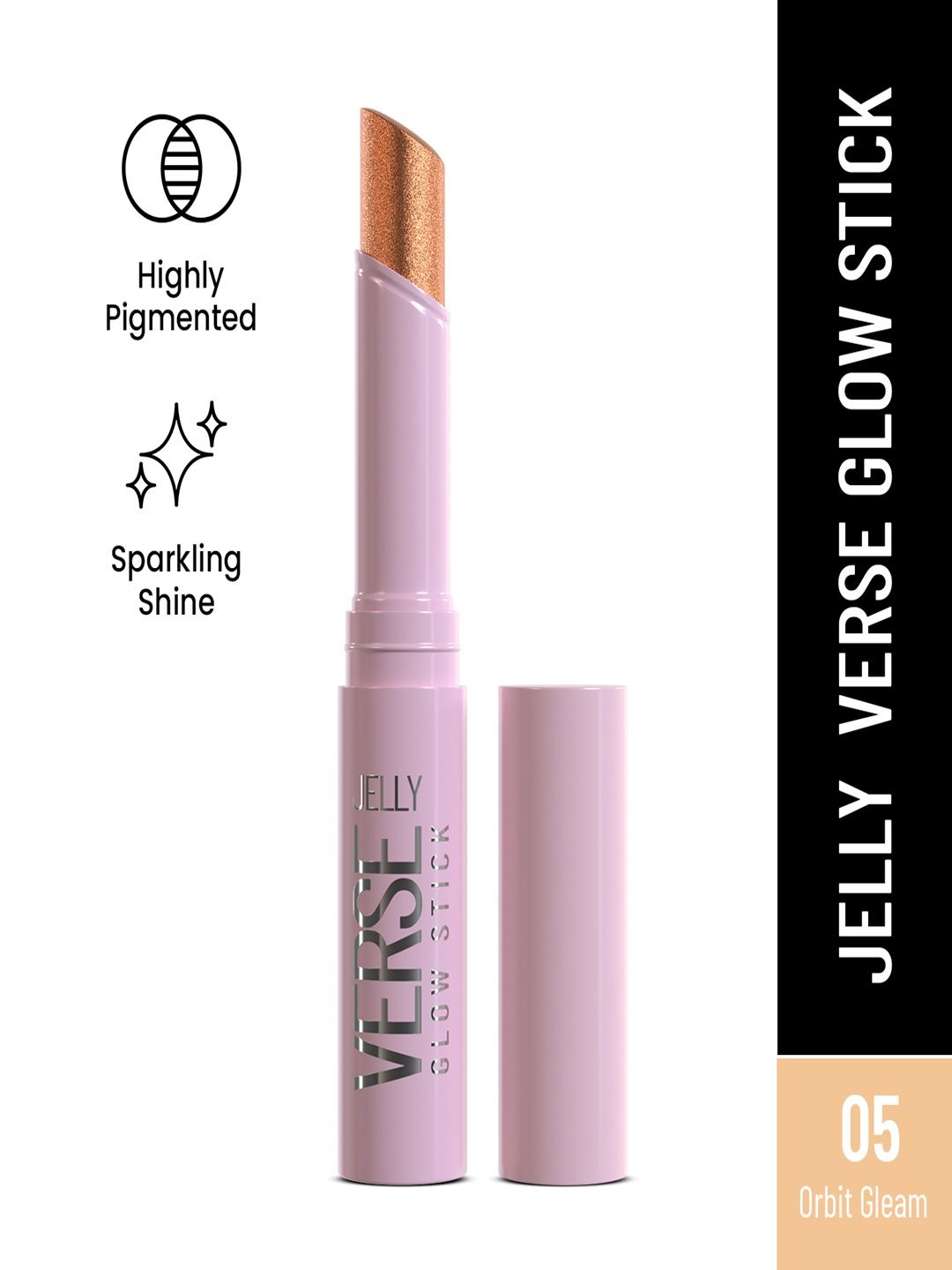 SWISS BEAUTY Jelly Verse Sparkling Shine Glow Eyeshadow Stick 3g - Orbit Gleam-picture-17