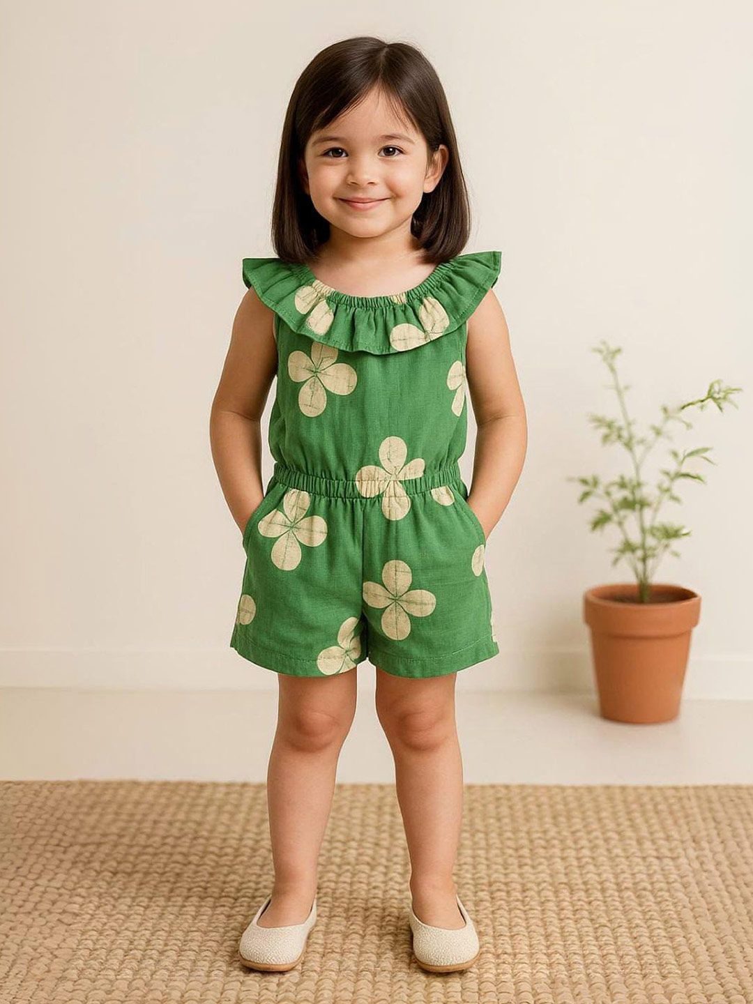 Urban Birdie Girls Printed Jumpsuit-picture-29