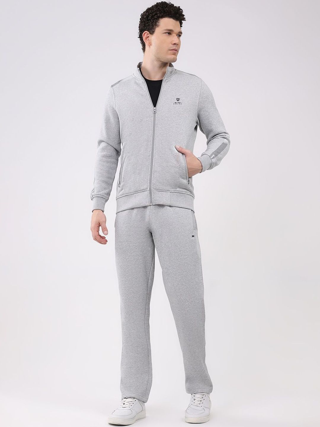 Monte Carlo Mock Collar Neck Full Sleeves Tracksuit-picture-25