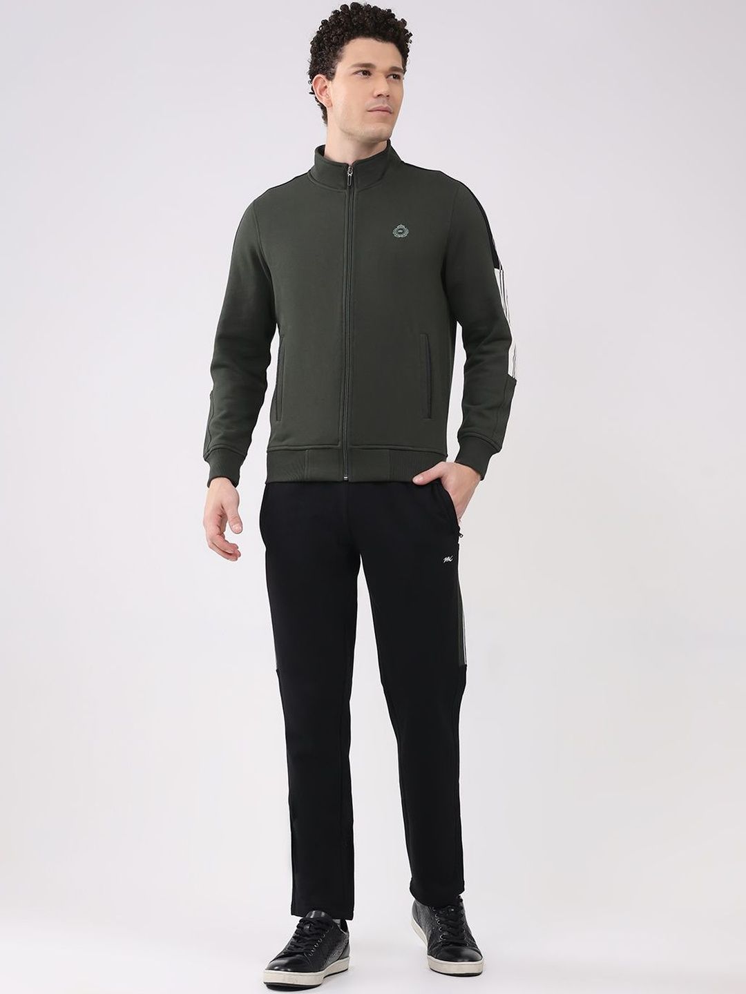 Monte Carlo Mock Collar Long Sleeve Tracksuit-image-49