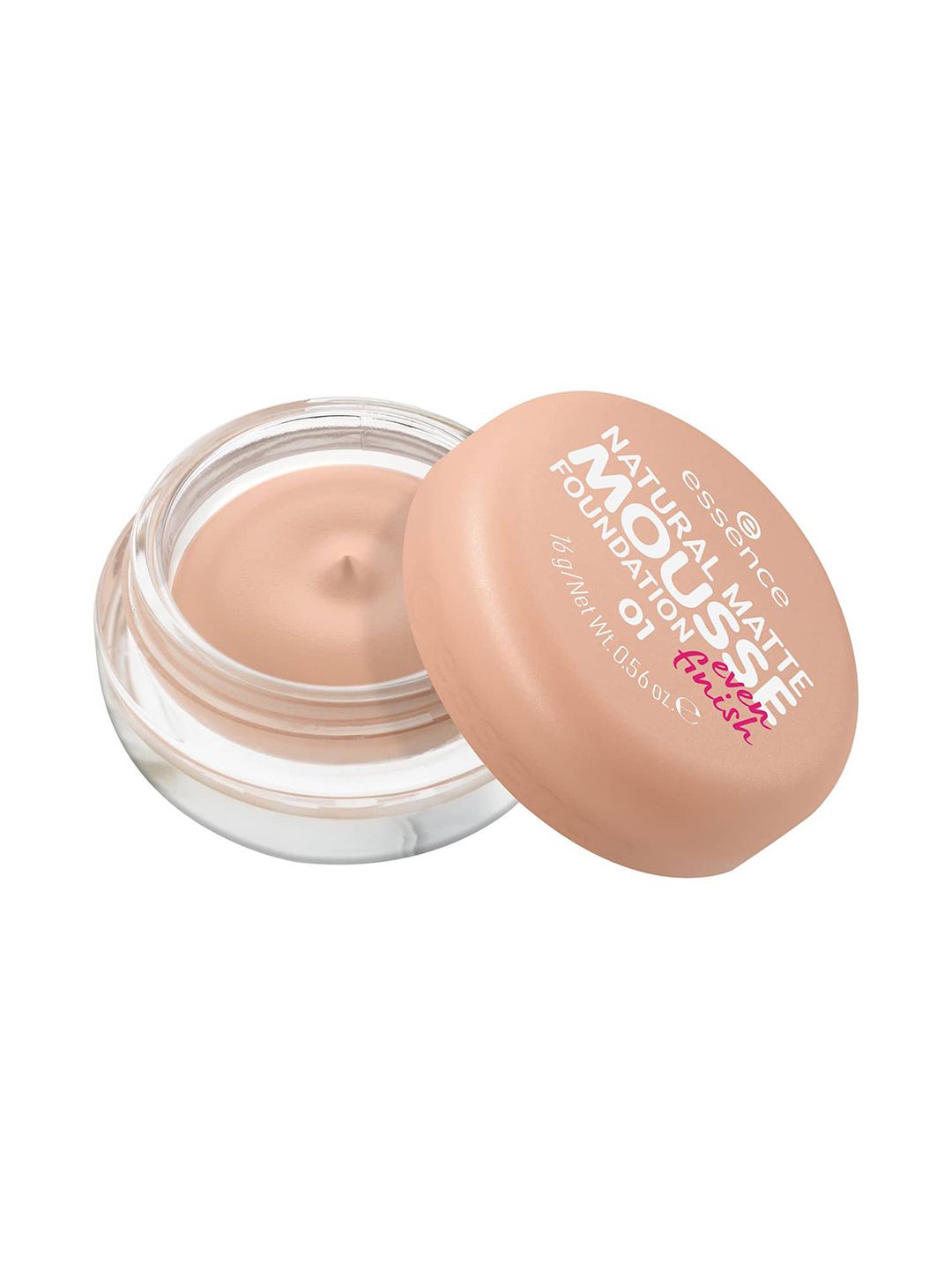 essence Natural Matte Even Finish Mousse Foundation 16 g - Shade 01-picture-21