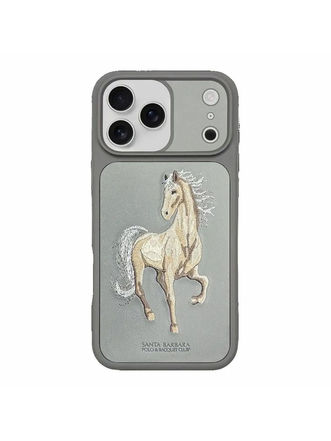 TREEMODA Unisex Leather Embroidery iPhone 17 Pro Max Quirky Back Case-picture-49