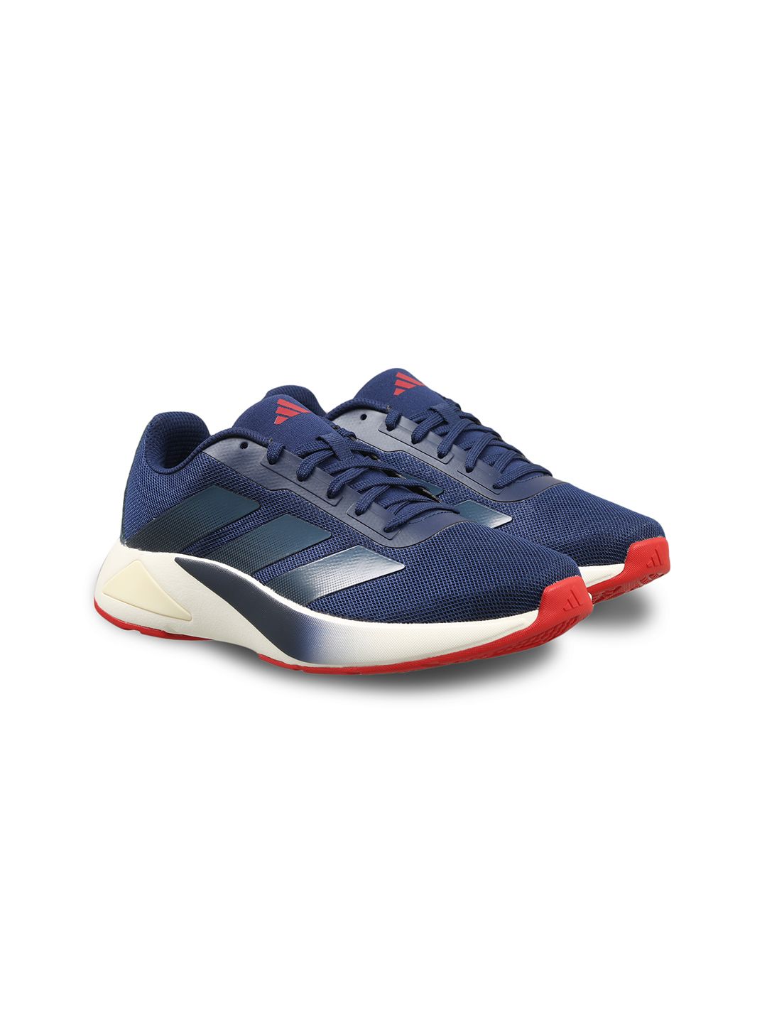 ADIDAS Men Woven Design Round-Toe Adiflair FW25 M1 Running Shoes with Striped Detail-image-4