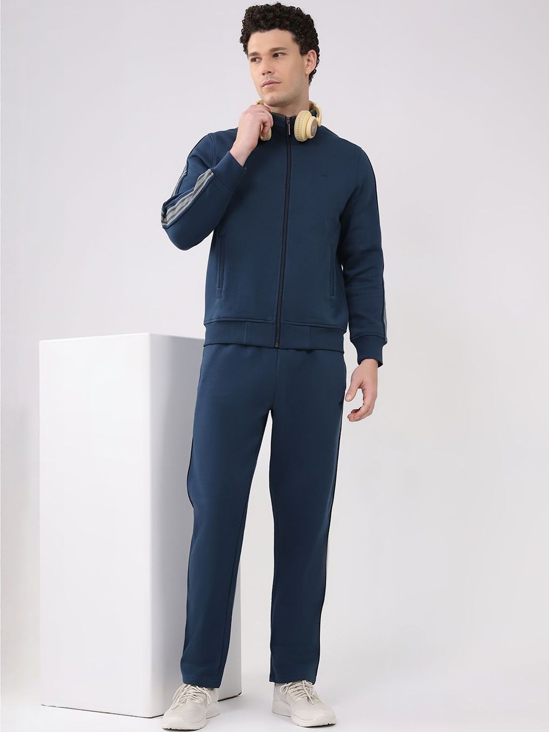Monte Carlo Men Mock Collar Long Sleeves Tracksuits-picture-36