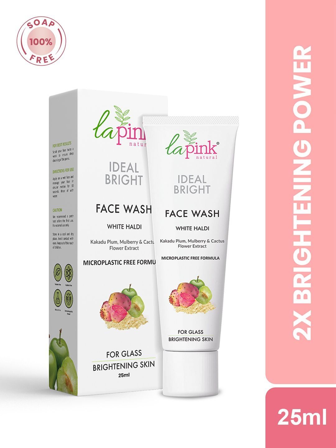 La Pink Ideal Bright Face Wash With White Haldi - 25 ml-picture-28