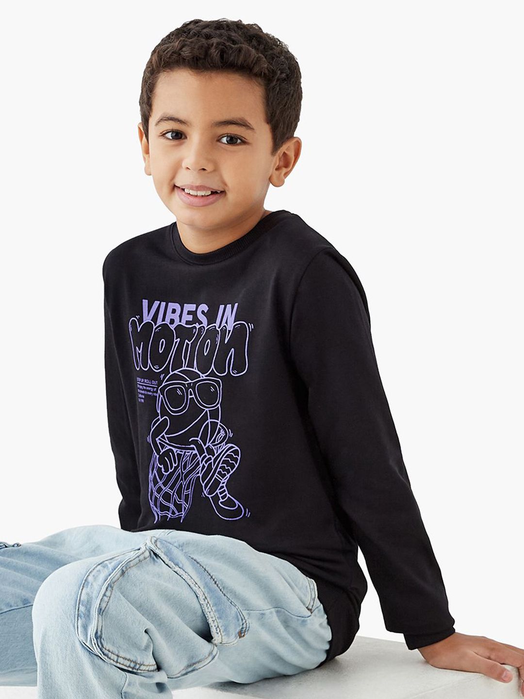 Juniors by Babyshop Boys Printed Sweatshirt-picture-34