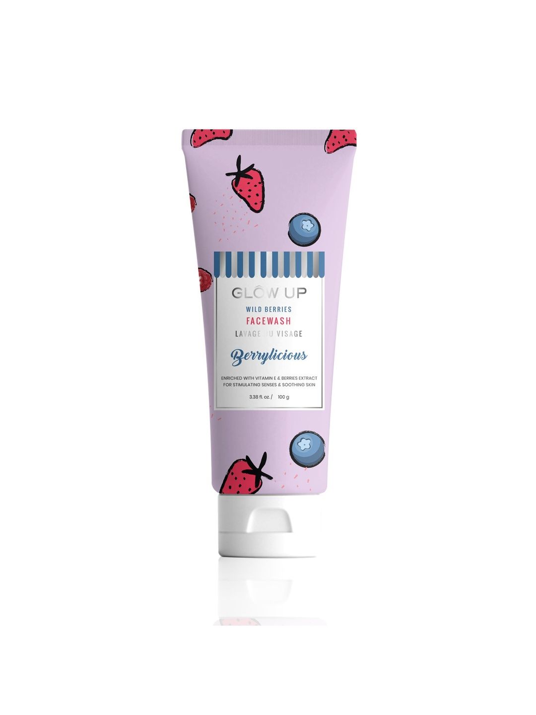 GLOW UP Unisex Berrylicious Face Wash - 100 g-picture-39
