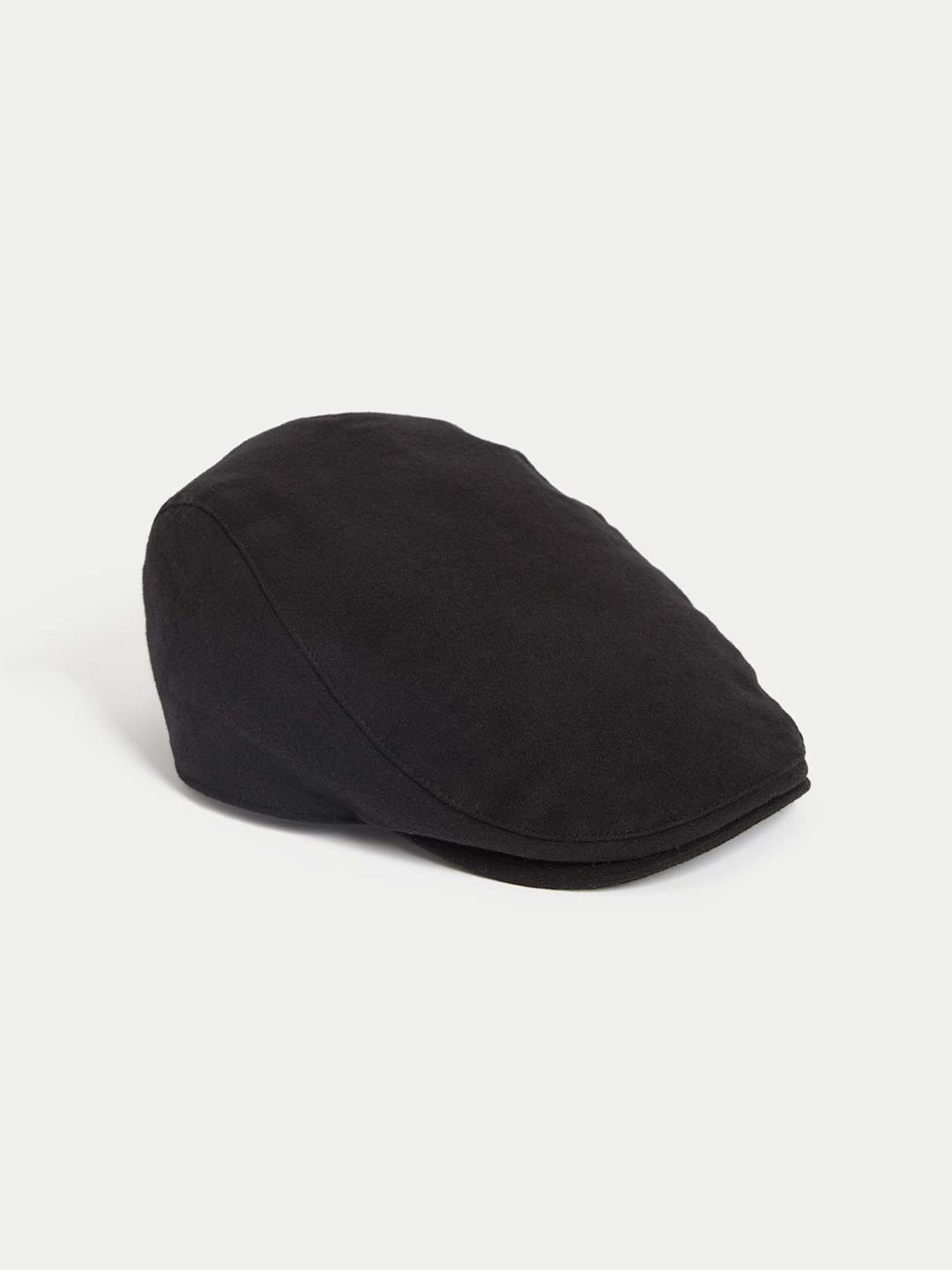 Marks & Spencer Men Solid Pure Cotton Ascot Cap with Thermowarmth-picture-55