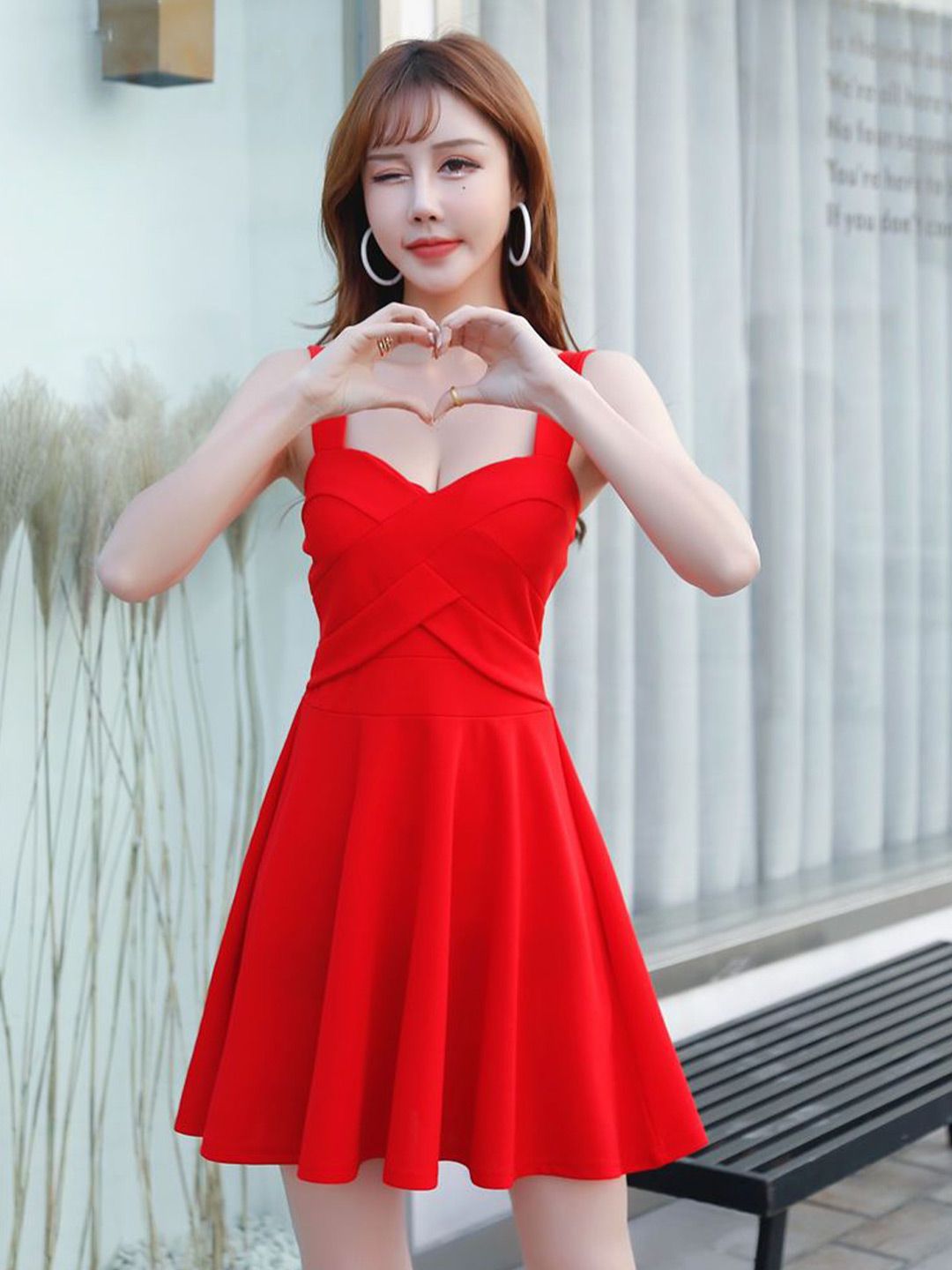 StyleCast x Revolte Fit & Flare Dress-picture-41