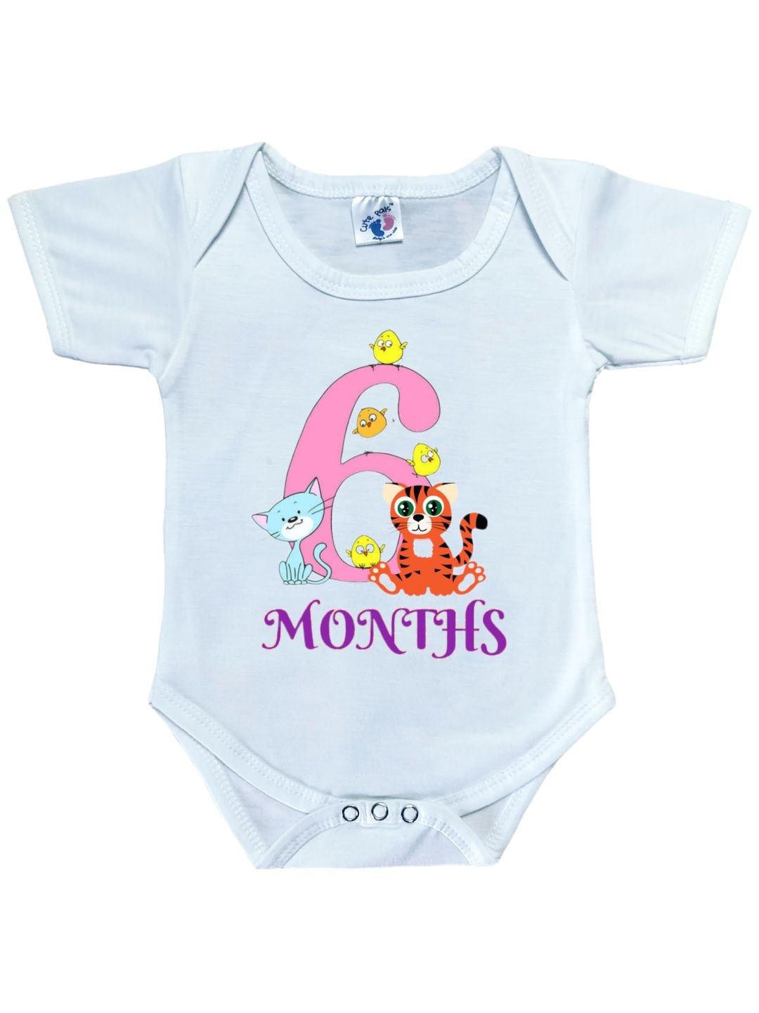 Cute Pals Infants Printed Cotton Bodysuit-picture-14