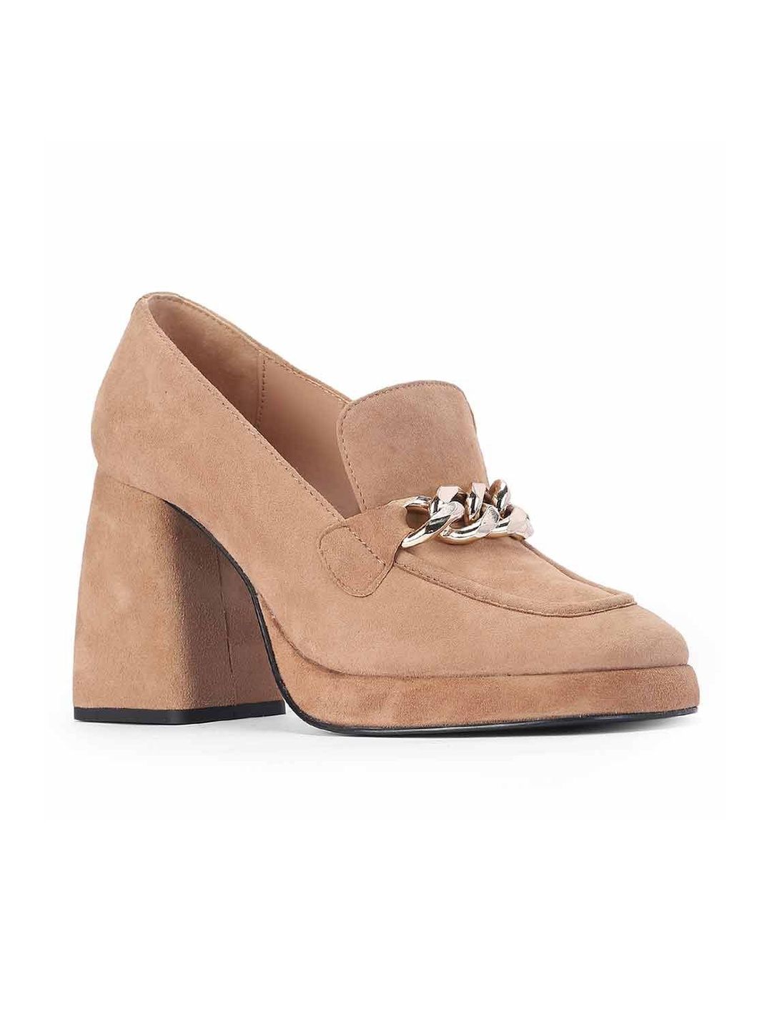 Saint G Colourblocked Block Pumps With Buckles-image-35