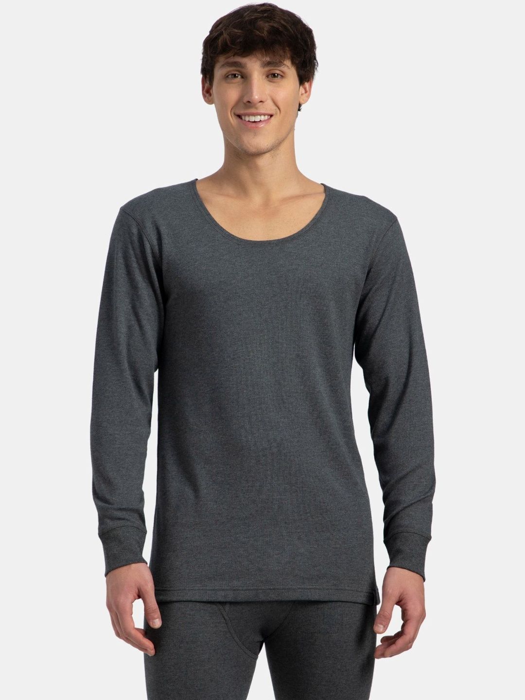 Jockey Super Combed Cotton Mid-Rise Antimicrobial Thermal Top-picture-20
