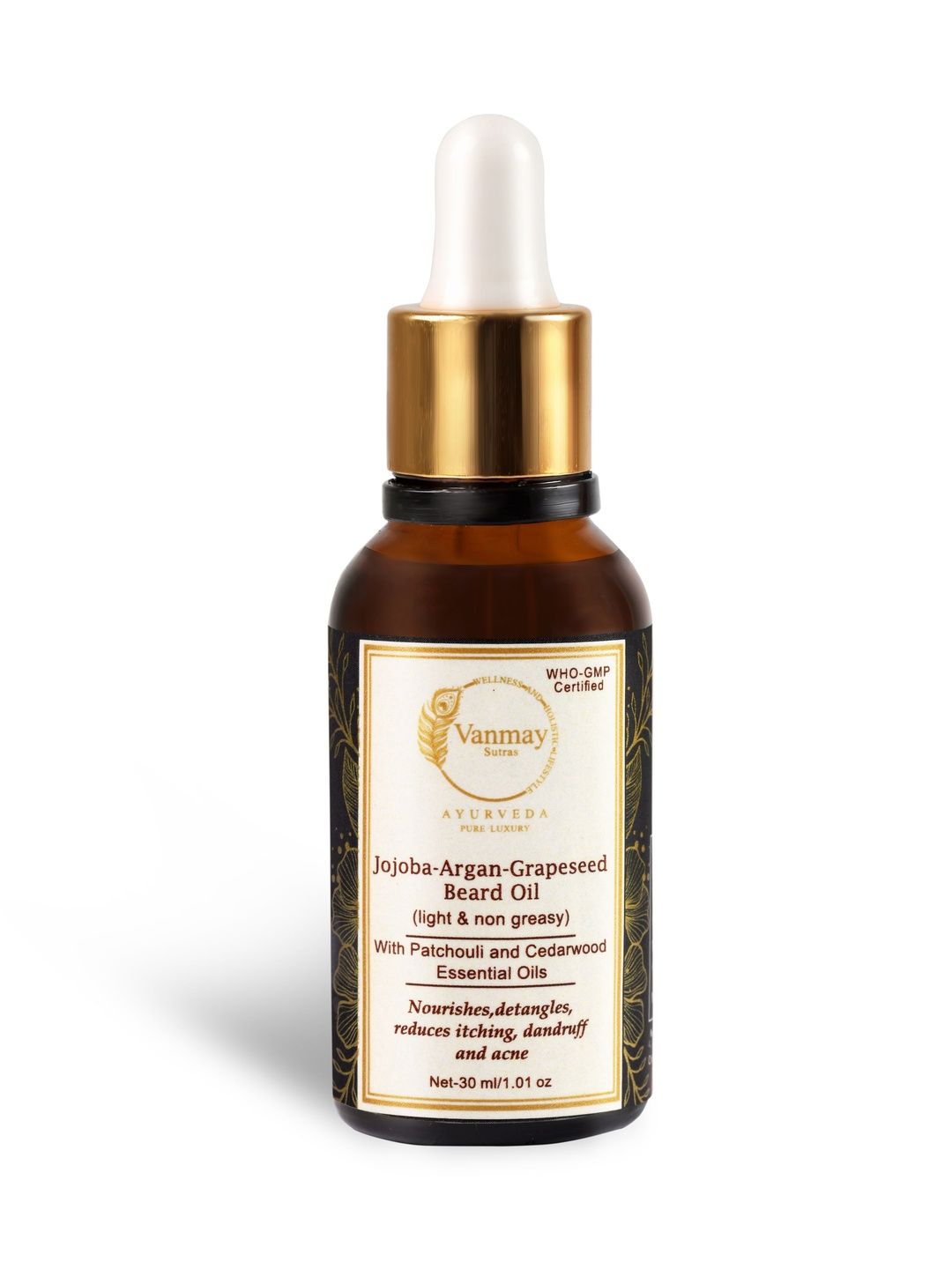 VANMAY SUTRAS Jojoba Beard Oil- 30 ml-image-40
