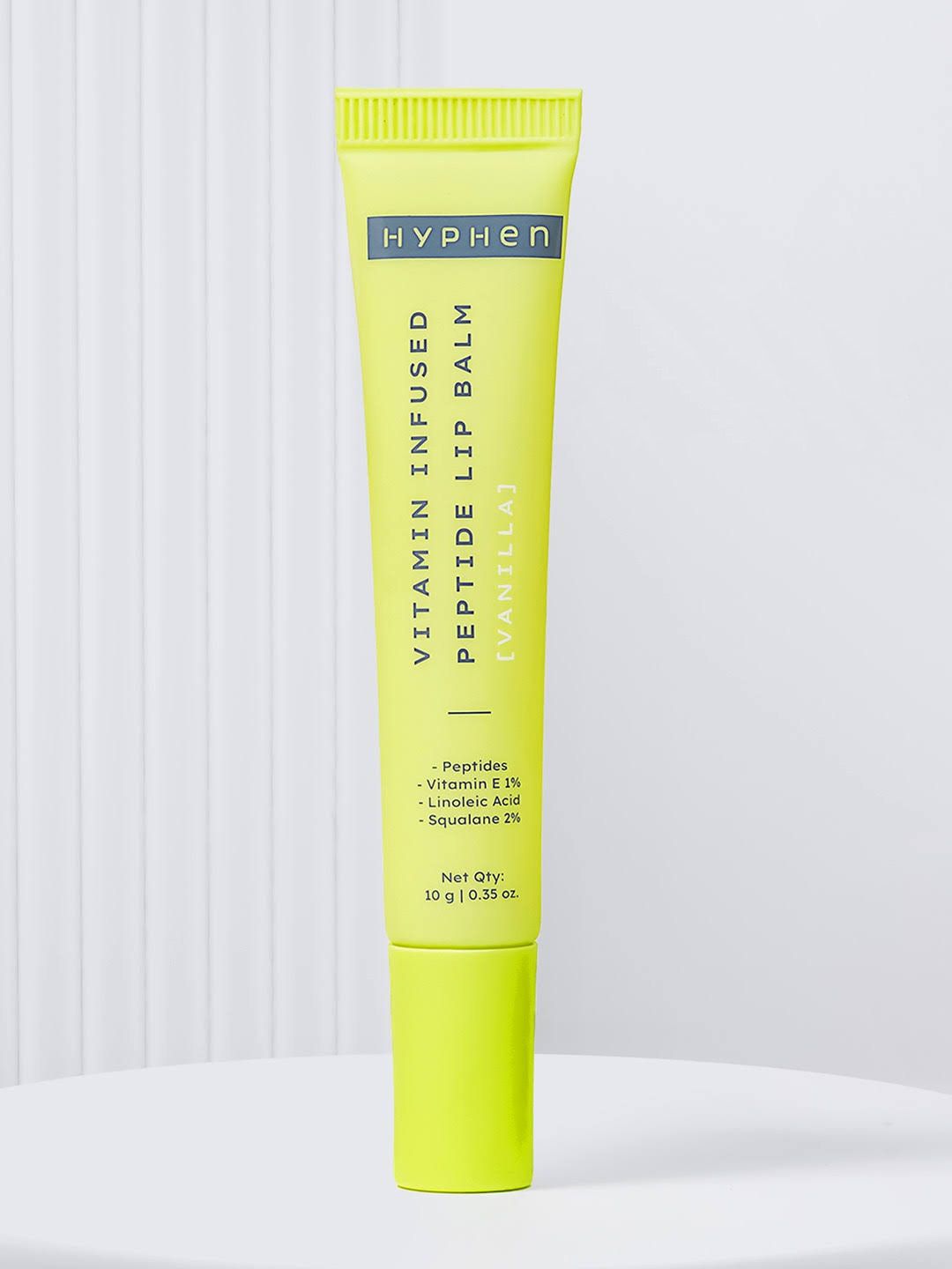 Buy Hyphen 2 Pcs Peptide Lip Balms Peach & Vanilla & 1Pc Lipscreen With ...