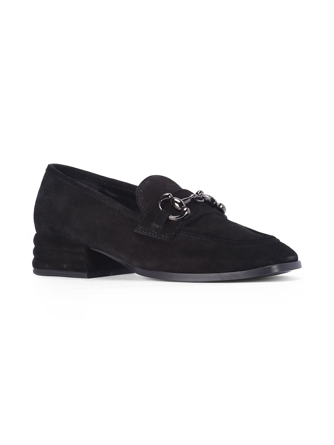 Saint G Women Square Toe Block Heel Pumps-picture-13