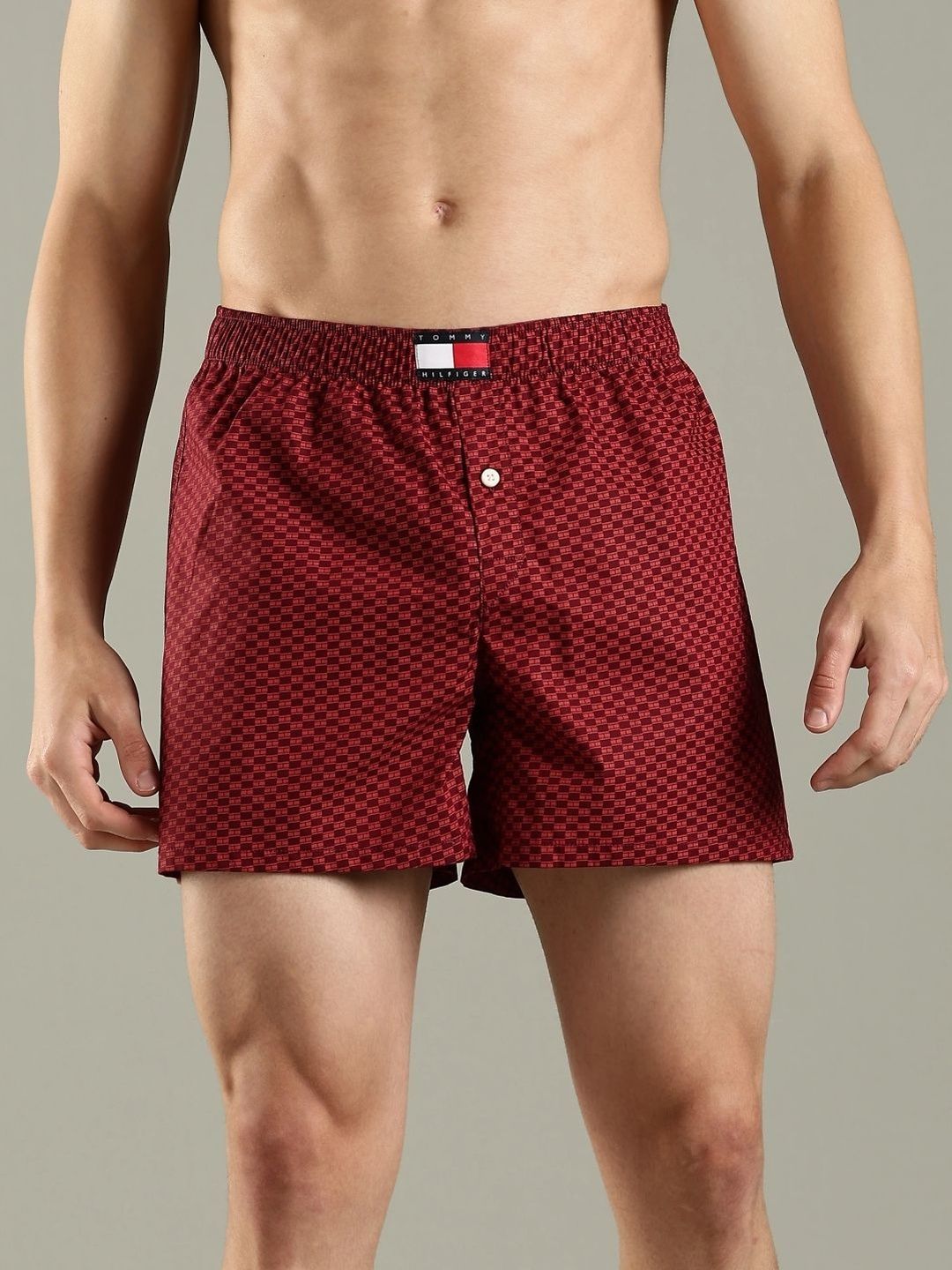 Tommy Hilfiger Men Brand Logo Printed Mid-Rise Boxers-picture-23
