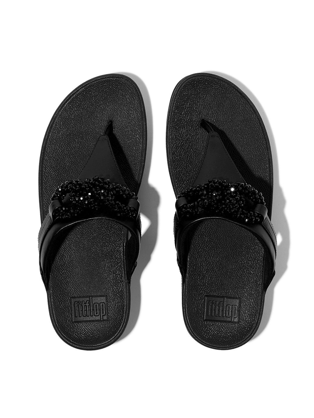 fitflop Open Toe Leather Flatform Sandals-image-30