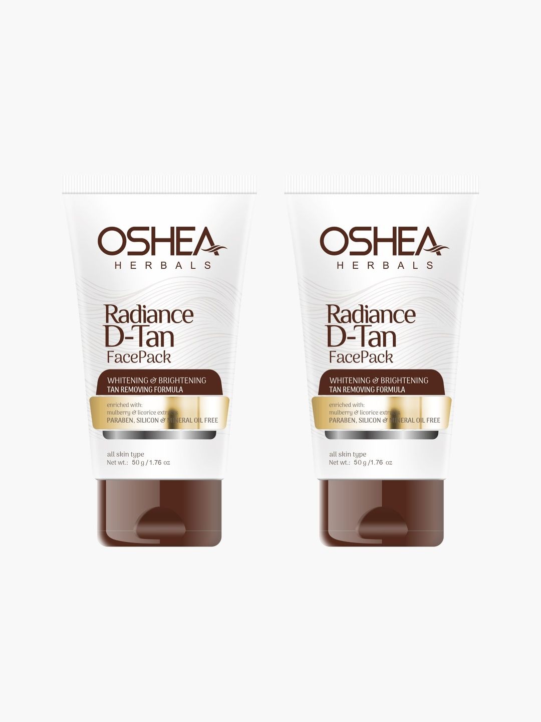 Oshea Herbals Set Of 2 Radiance D-Tan Face Pack With Aloevera - 50 g Each-image-19