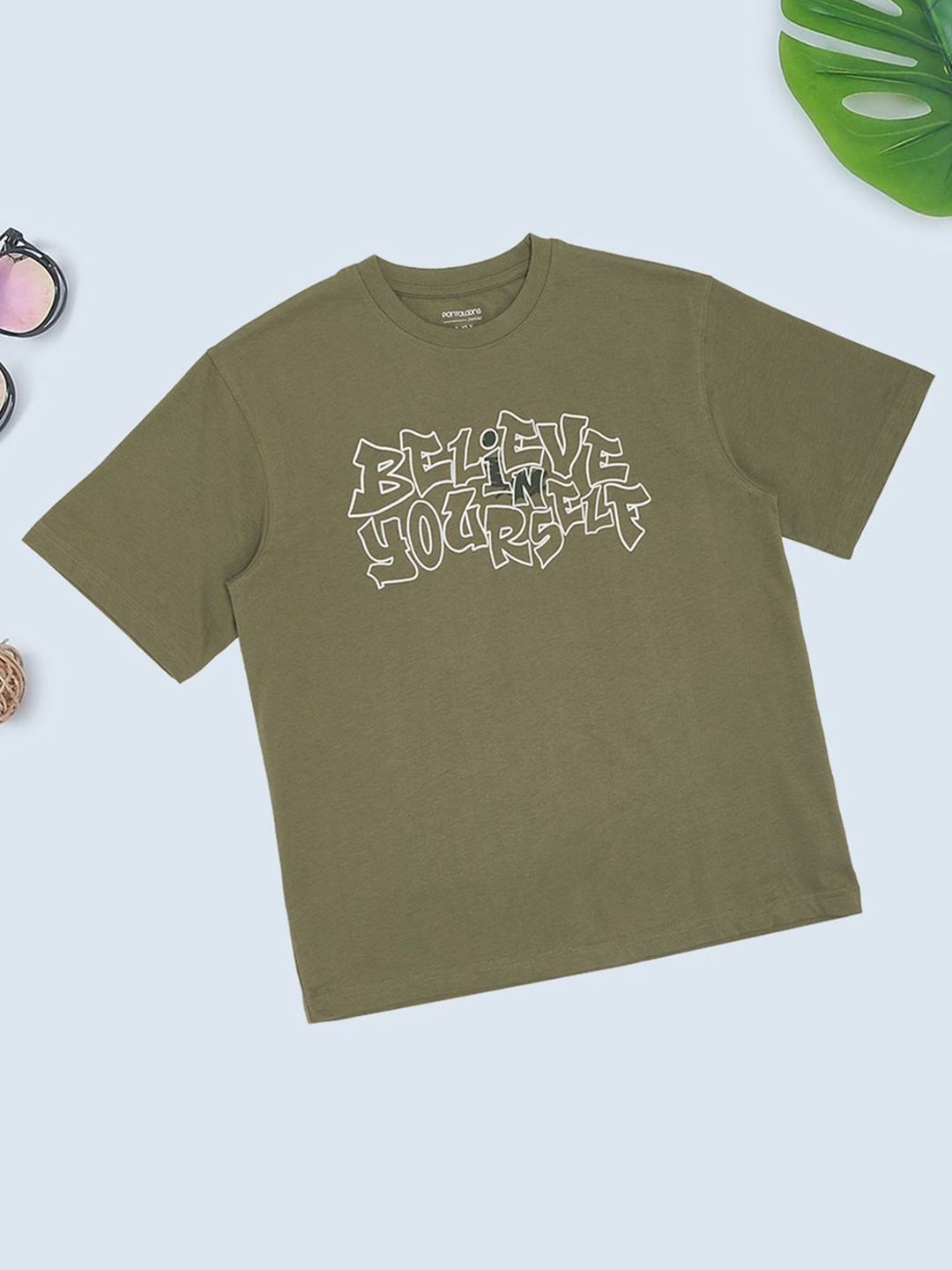 Pantaloons Junior Boys Typography T-shirt-picture-14