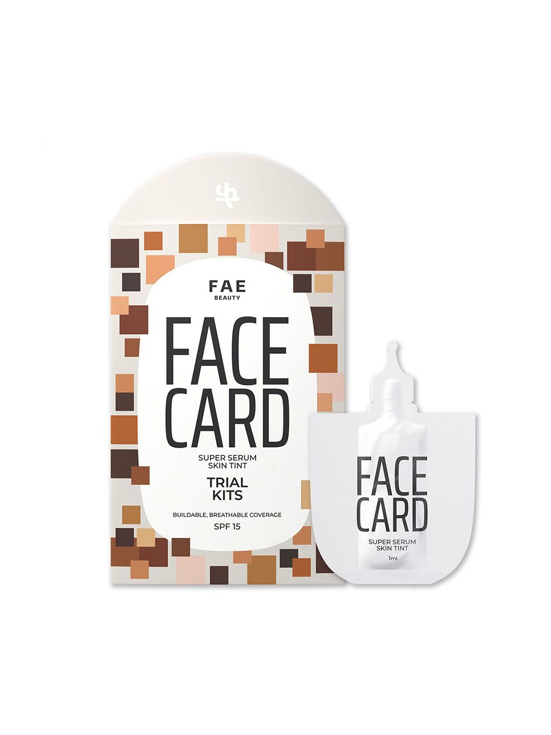 FAE BEAUTY Set Of 6 Face Card Super Serum Foundation - 6ml - Shade-40N- 30N- 31N- 41O- 42N-picture-36
