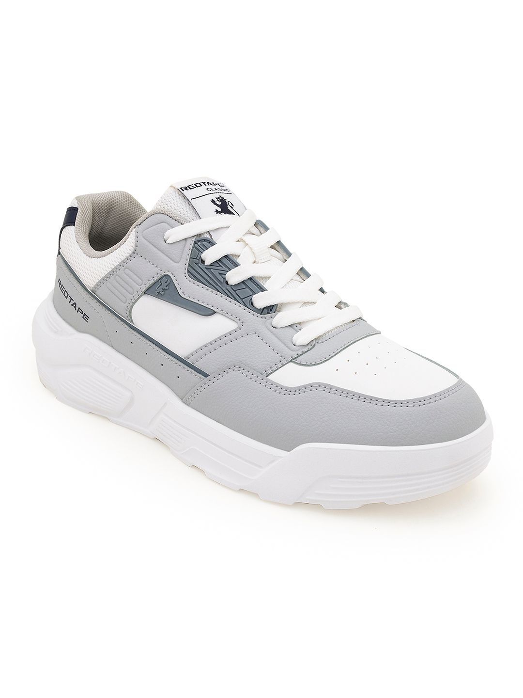 Red Tape Men Colourblocked PU Sneakers-picture-12