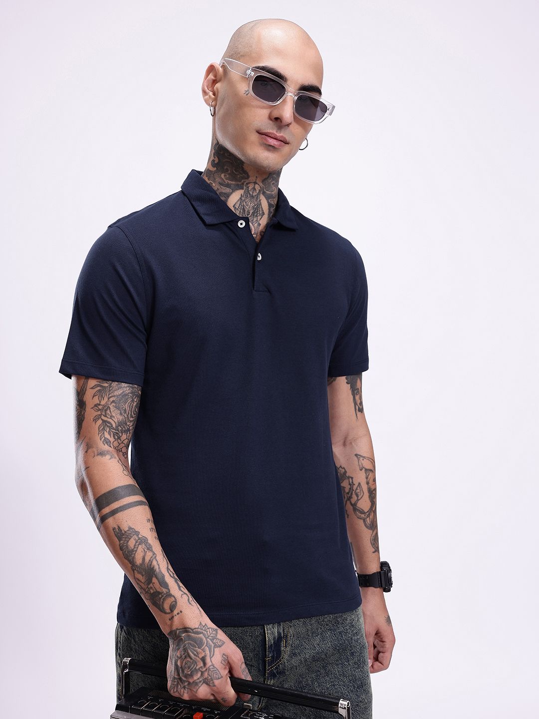 Kook N Keech Polo Collar Pure Cotton T-shirt-picture-34