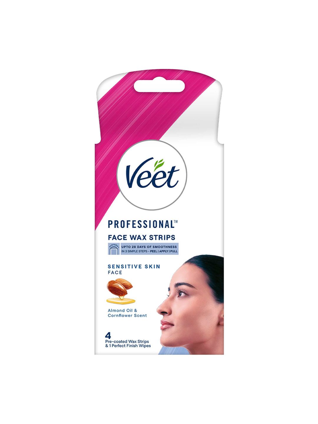 Veet Professional Face Wax Strips for Sensitive Skin - 4 Strips-picture-12