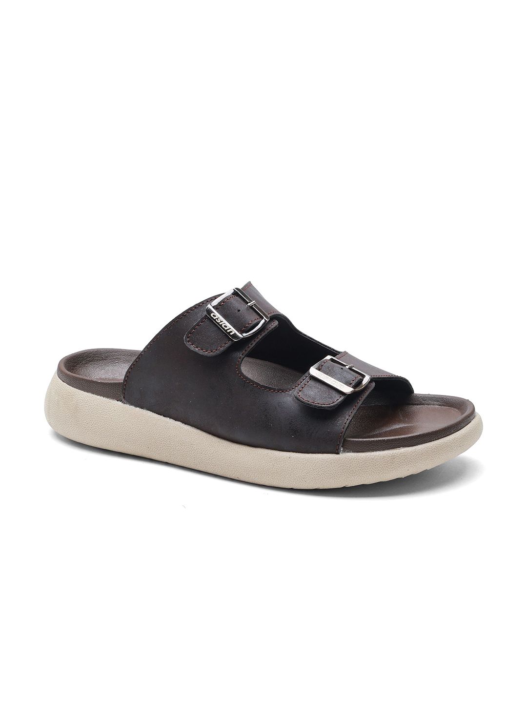 ASIAN Men Sliders With Buckle Detail-picture-37