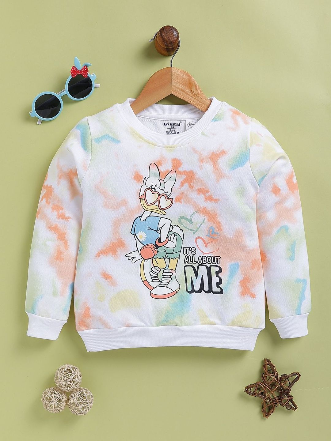 Biskid Tie and Dye Print Cotton Top-picture-15