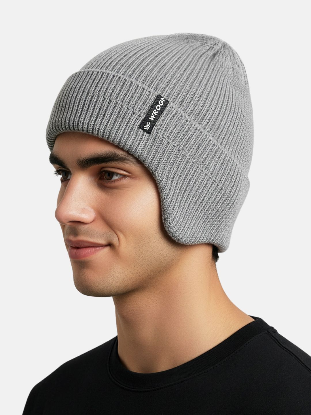 WROGN Unisex Ear Muff Beanie-image-10